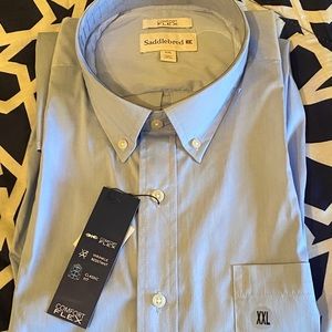 Men’s Short Sleeve Saddlebred Button-Down Shirt